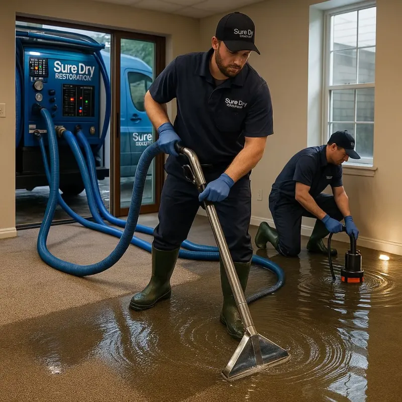 Water Extraction and Removal process in Mitchell County, GA